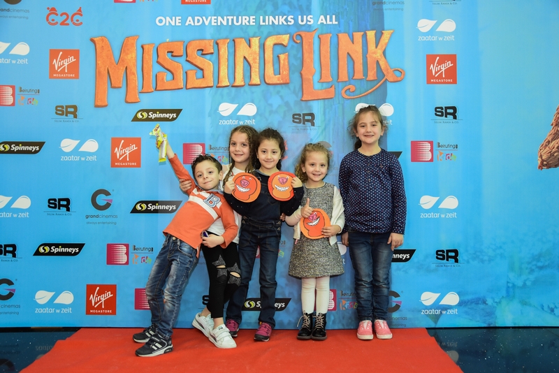 LOVE IS THE LINK – Avant Premiere of 'The Missing Link' with Virgin Megastore